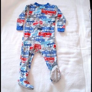 Carter's zipper footed pajamas
